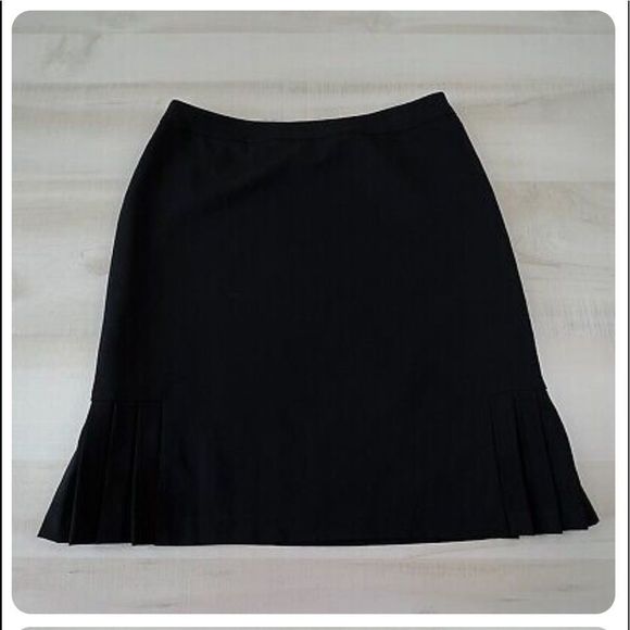 Tahari Arthur Levine Womens Skirt, Black Pencil Lined Straight Career in… - Picture 5 of 11